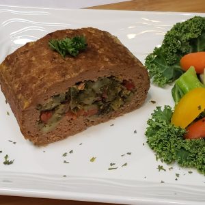 Pain de viande farcie (keto)