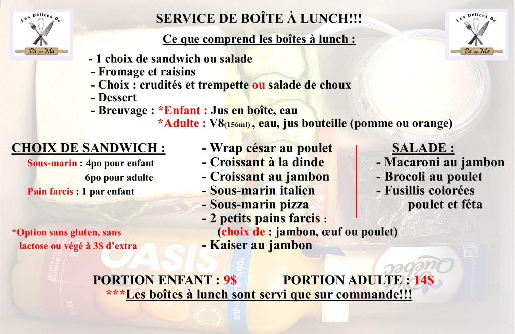 L’image actuelle n’a pas de texte alternatif. Le nom du fichier est : Boite-a-lunch.jpg